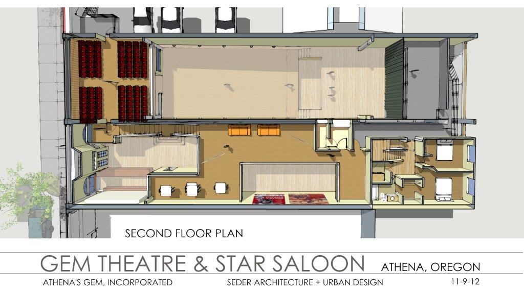 Gem Theatre Second Floor Plan 11-9-12